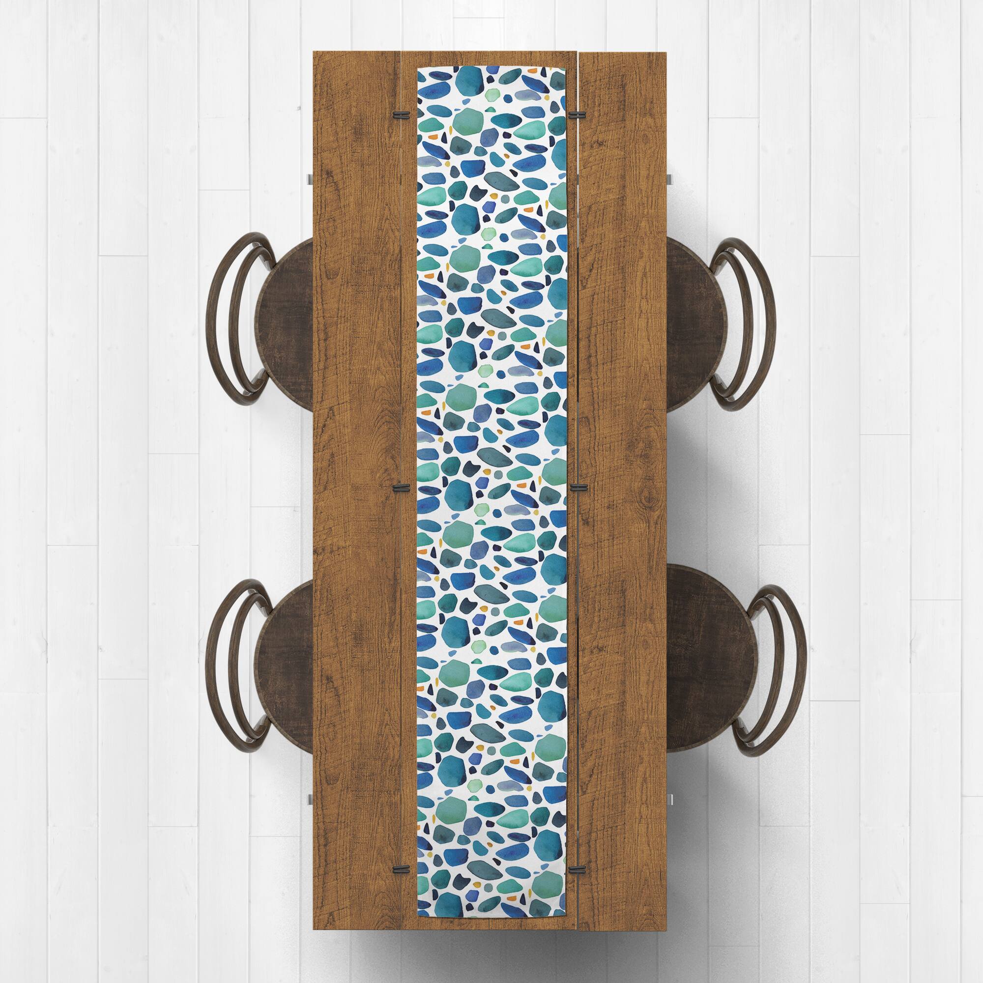 Sea Glass Twill Table Runner